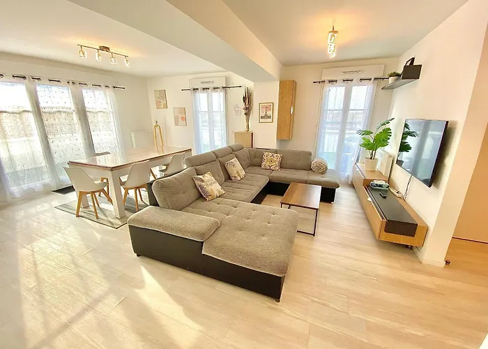 Le Prestige Terrasse-Cocon Familial Cosy, Billard & Jacuzzi Avec Vue Sur Paris